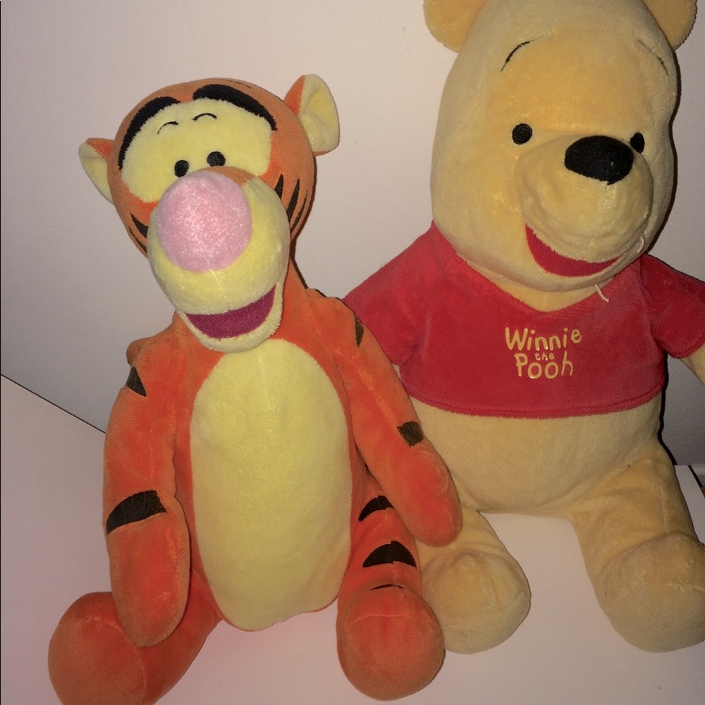 Disney Pals Whinnie the Pooh and Tigger Plushies